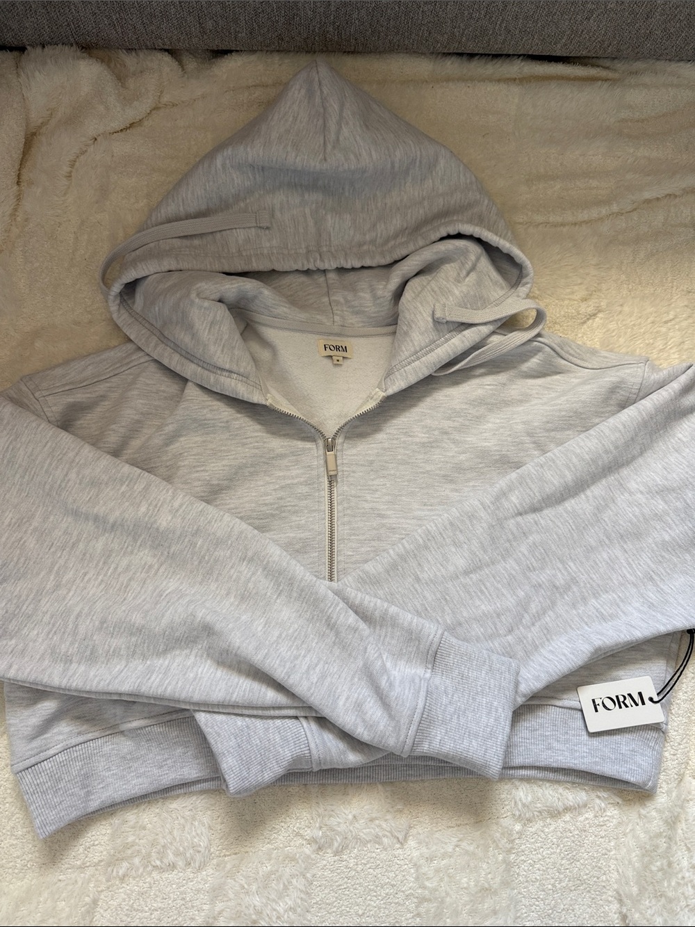 Form Activewear NYC Cropped Zip Up